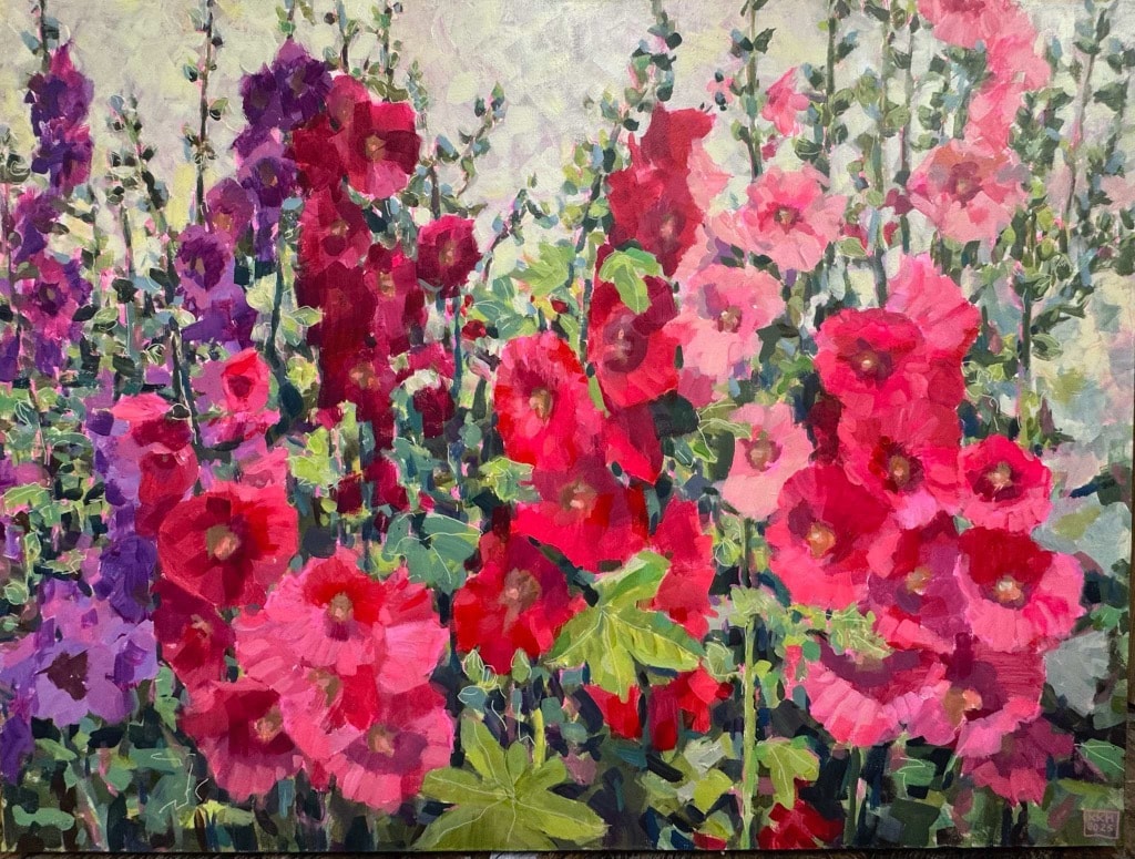 Florals — paintings by Kristin K Hosbein