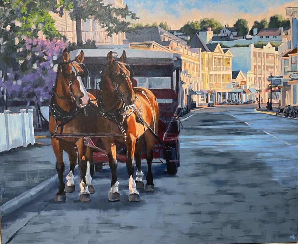 Horses on Main