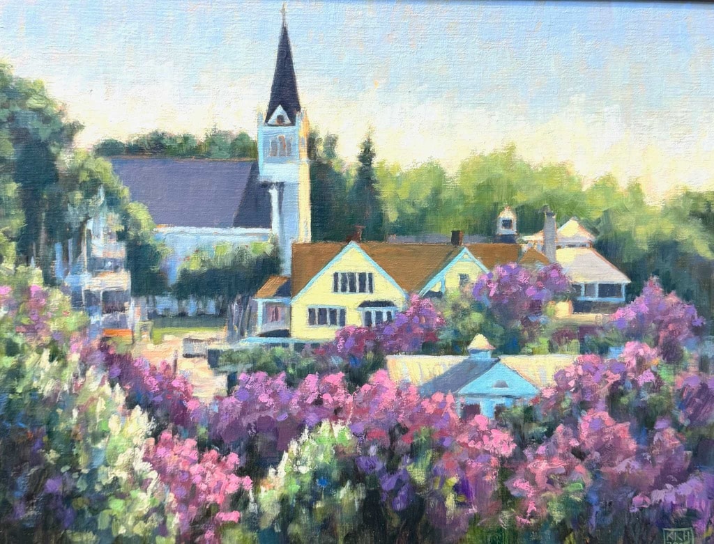 Lilac Time on Mackinac