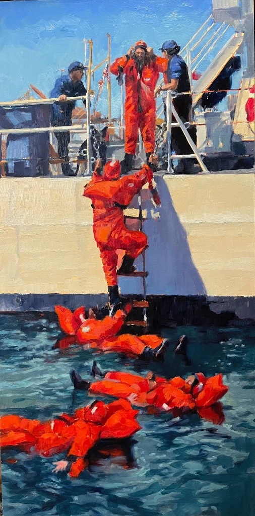 Evacuation into the Sea